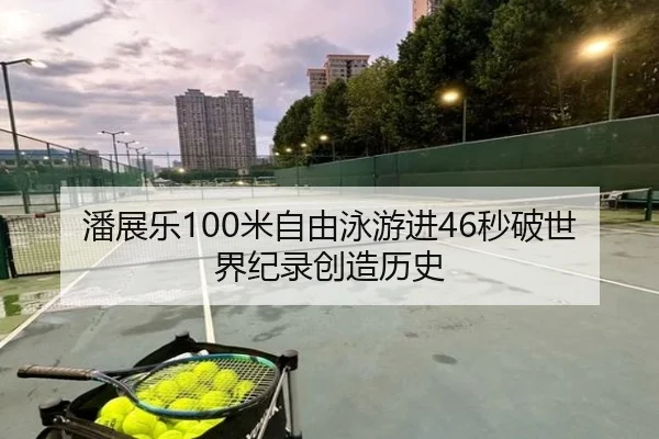 潘展乐100米自由泳游进46秒破世界纪录创造历史